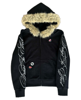 "Detach" Fur Zip-Up